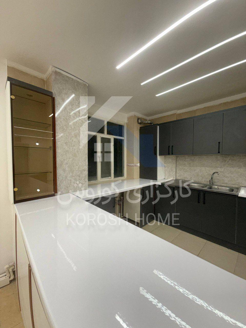 فروش آپارتمان ۳خواب ۱۳۰متری نماسنگ سند تکبرگ /ساختمان ۸واحد