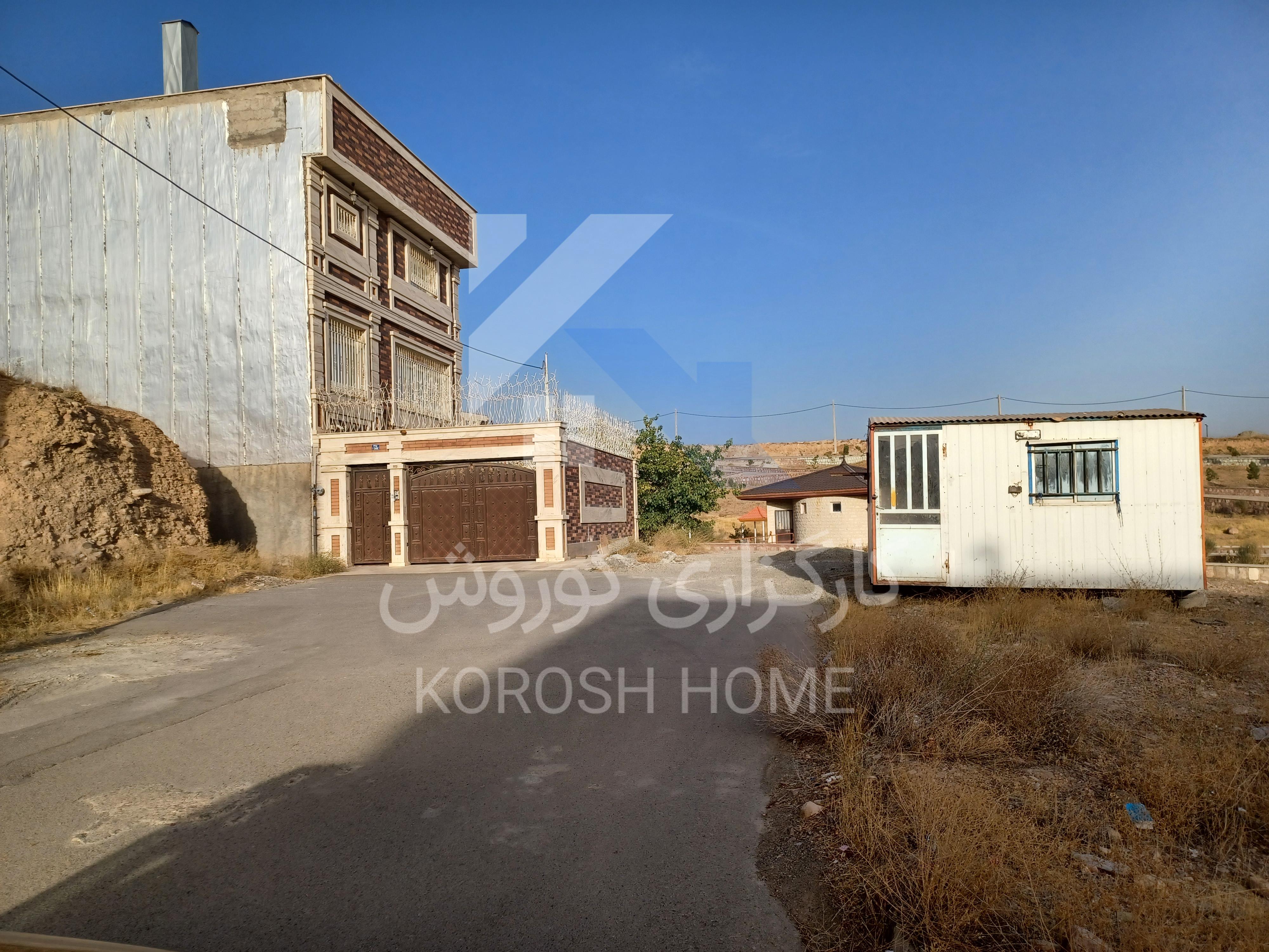 زمین ۲۷۰متری دوکله و ۳بر/ روبروی تجاری مهرگان