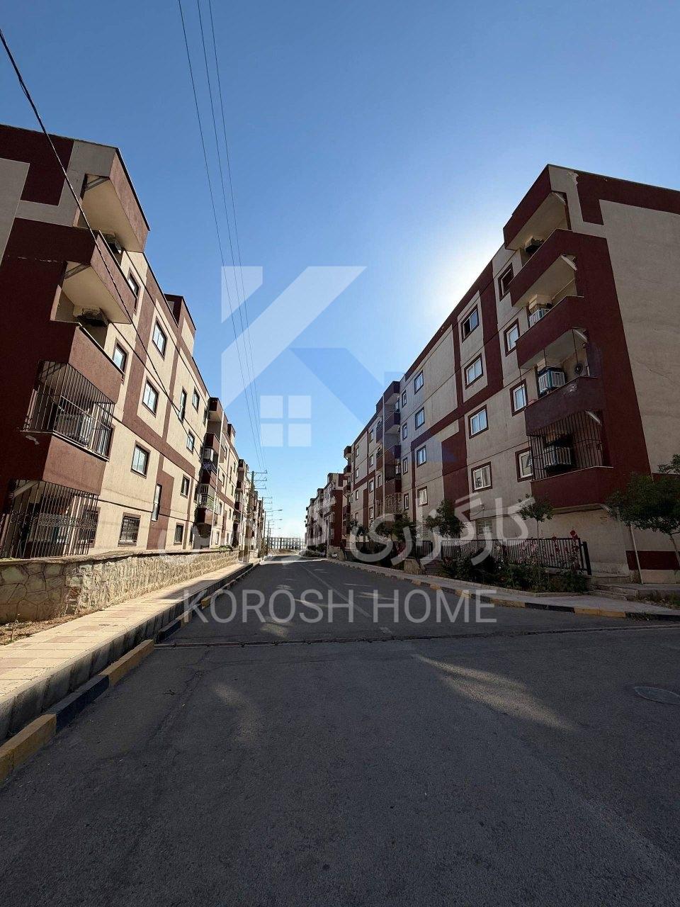 آپارتمان 80 متری فول پارکینگ دار کلید نخورده آذین