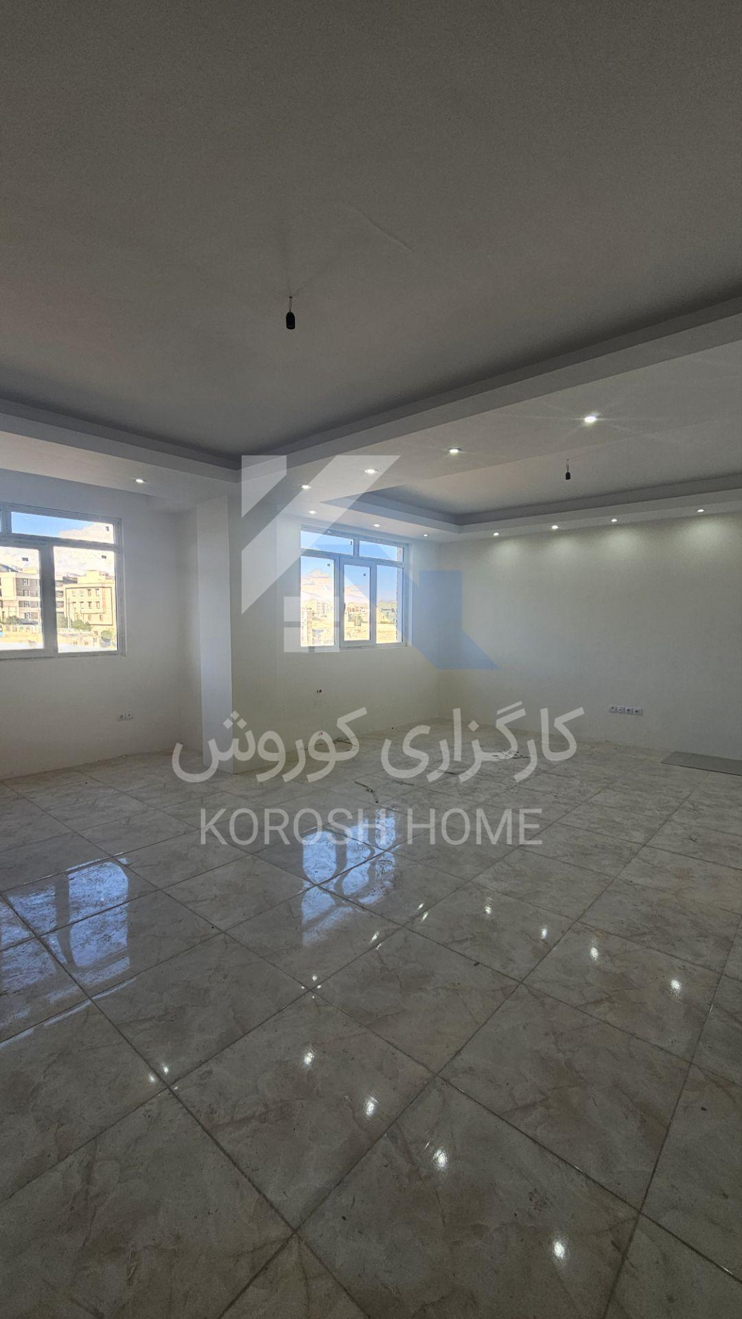 فروش اپارتمان خام و نوساز/متراژ بالا/داراس سالن GYM