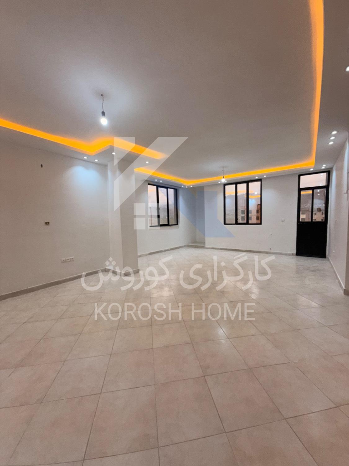 فروش آپارتمان 97 متری دو خوابه نما سنگ با پارکینگ فاز 2